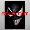 Displate Metall-Poster "Venom Face" *AUSVERKAUFT*